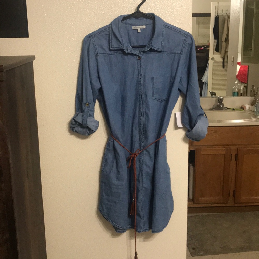 Denim dress